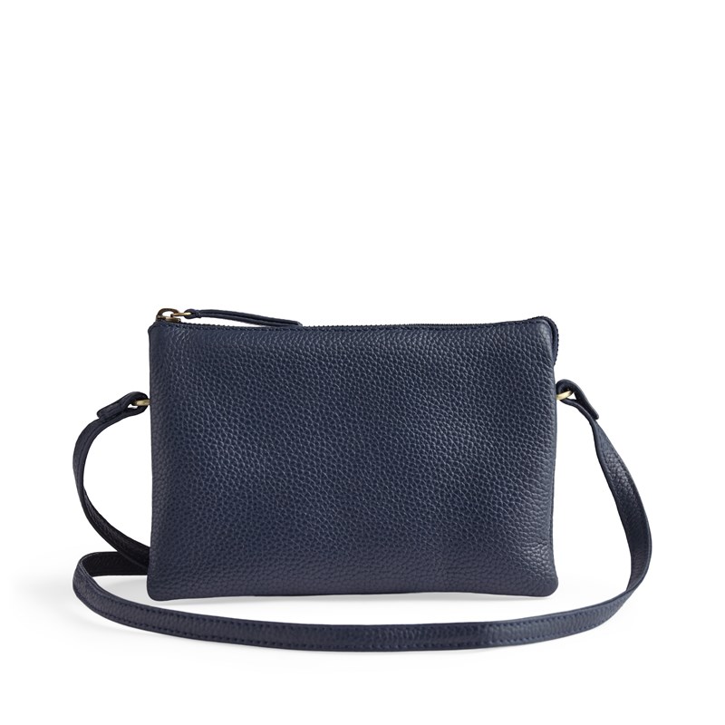 MARKBERG Crossbody Verambg Grain M. blå 1