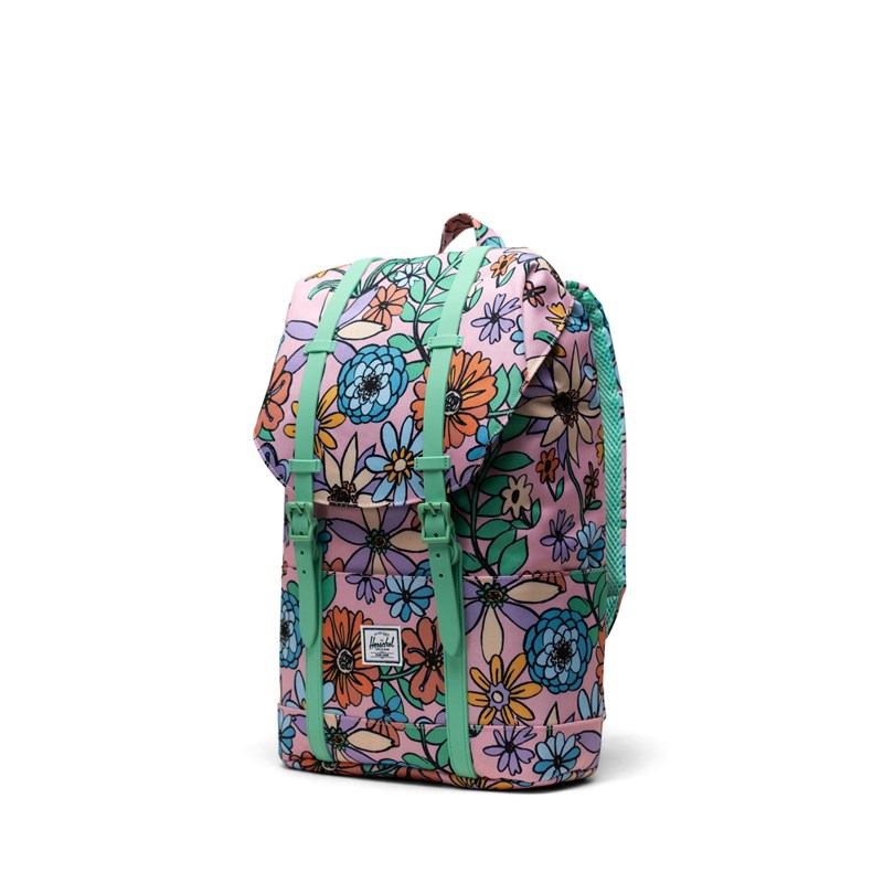 Herschel Rygsæk Retreat Youth Blomster Print 2
