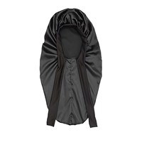 SOHO Bonnet Satin Kayin Sort 1