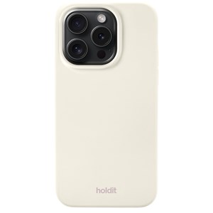 Holdit Mobilfodral Soft Linen Iphone 15 Pro Creme