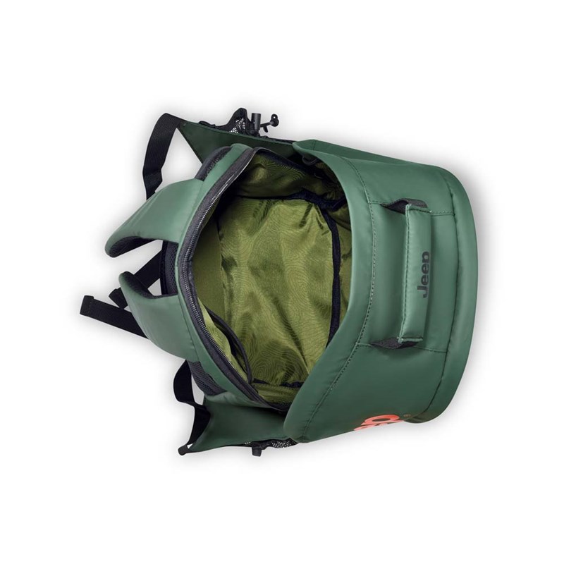 Jeep Ryggsäck versatil JS011B Grön 15" 4