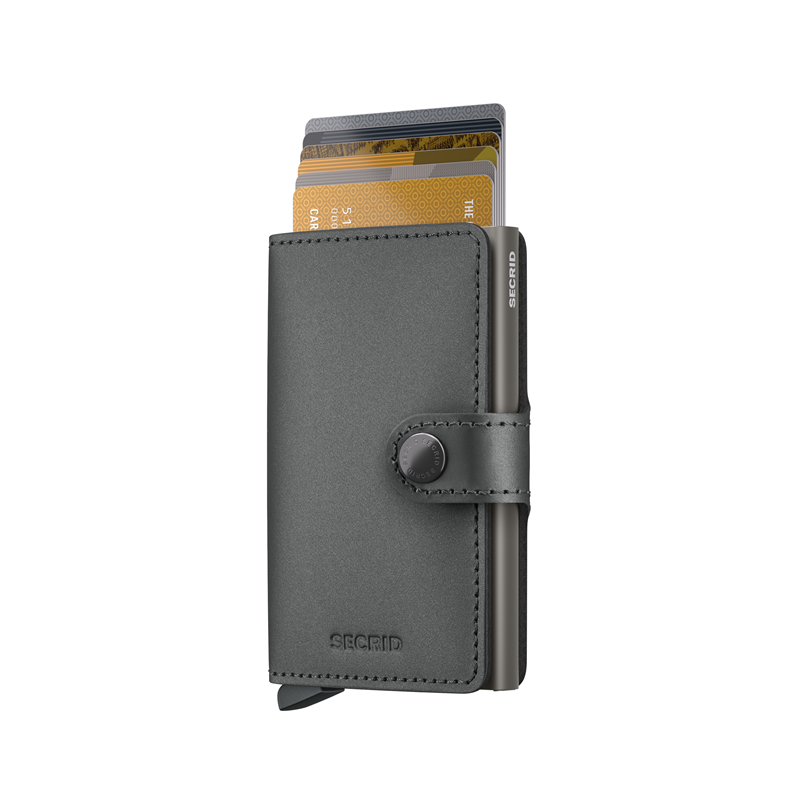 Secrid Miniwallet Svart/grå 1