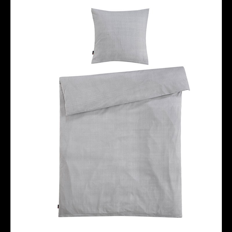 bySKAGEN Sengetøj Helle Hvid/sort 140x220 1