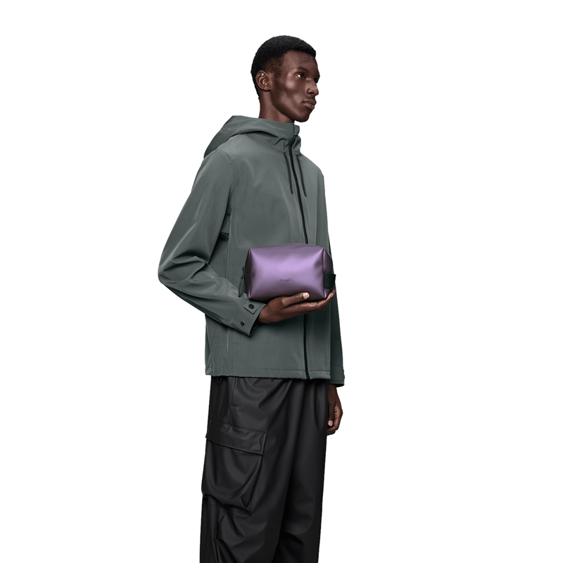 Rains Necessär Wash Bag S Lila 2