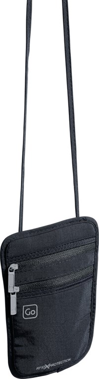 Go Travel Passetui Passport Pouch RFID Svart 1