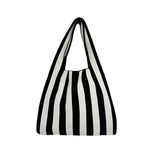 By Stær Tote Bag Olivia Creme/Sort