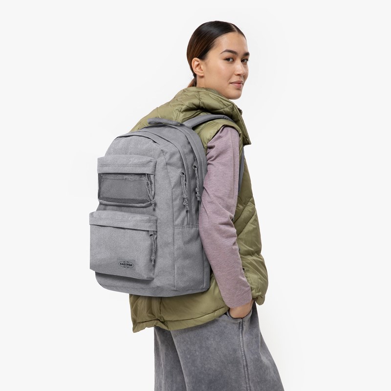 Eastpak Rygsæk Double Office M. Grå 17" 2