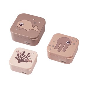 Done By Deer Snack box 3 stk. Sea Friends Pulver