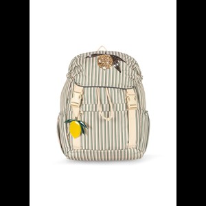 Konges Sløjd Skoletaske Clover Duo Verde Beige/grøn