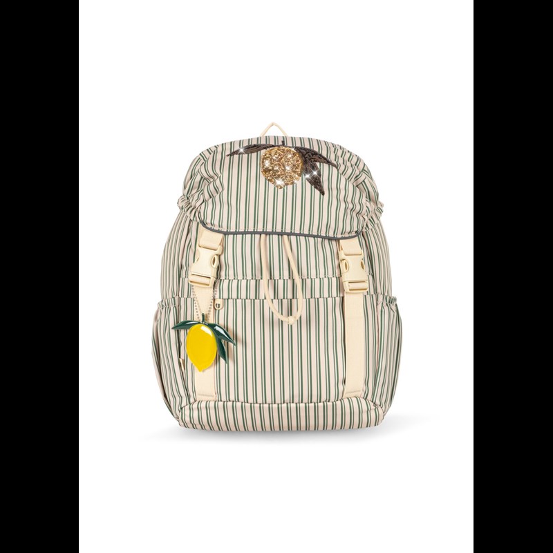 Konges Sløjd Skoletaske Clover Duo Verde Beige/grøn 1