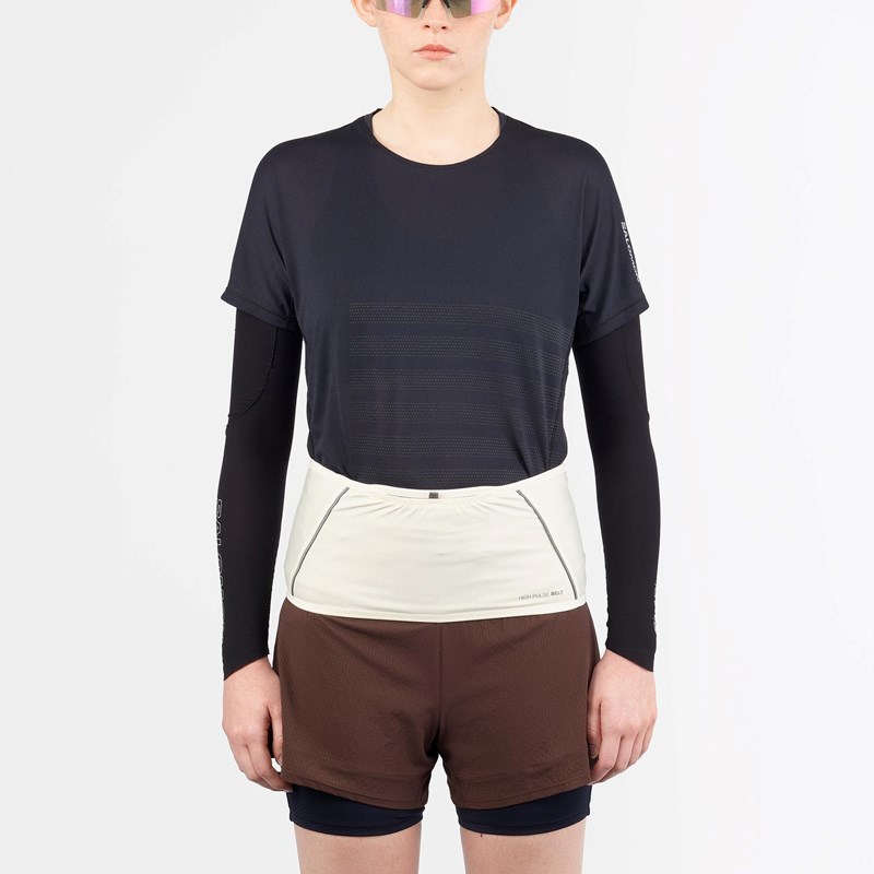 Salomon Løbebælte High Pulse Creme Str M 4