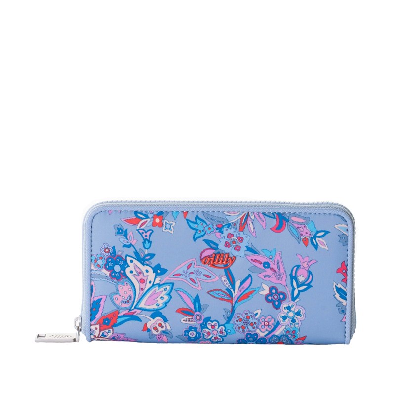 Oilily Pung Zip Wallet L Blå 1