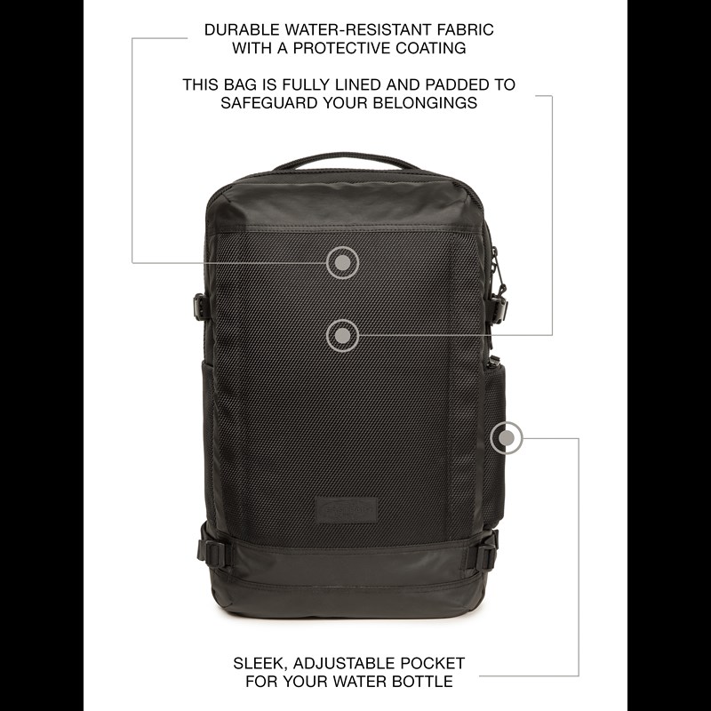 Eastpak Ryggsäck Tecum M Svart 15" 2