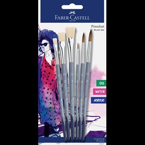 Faber-Castell Penselset Grå