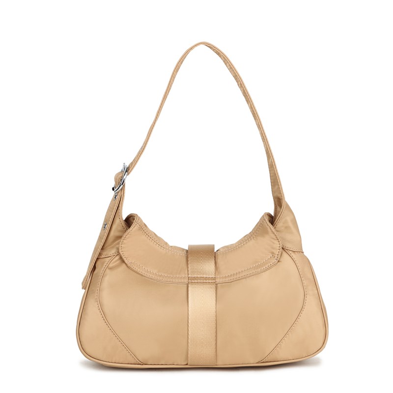 SILFEN Axelväska Thea Brun/beige 2