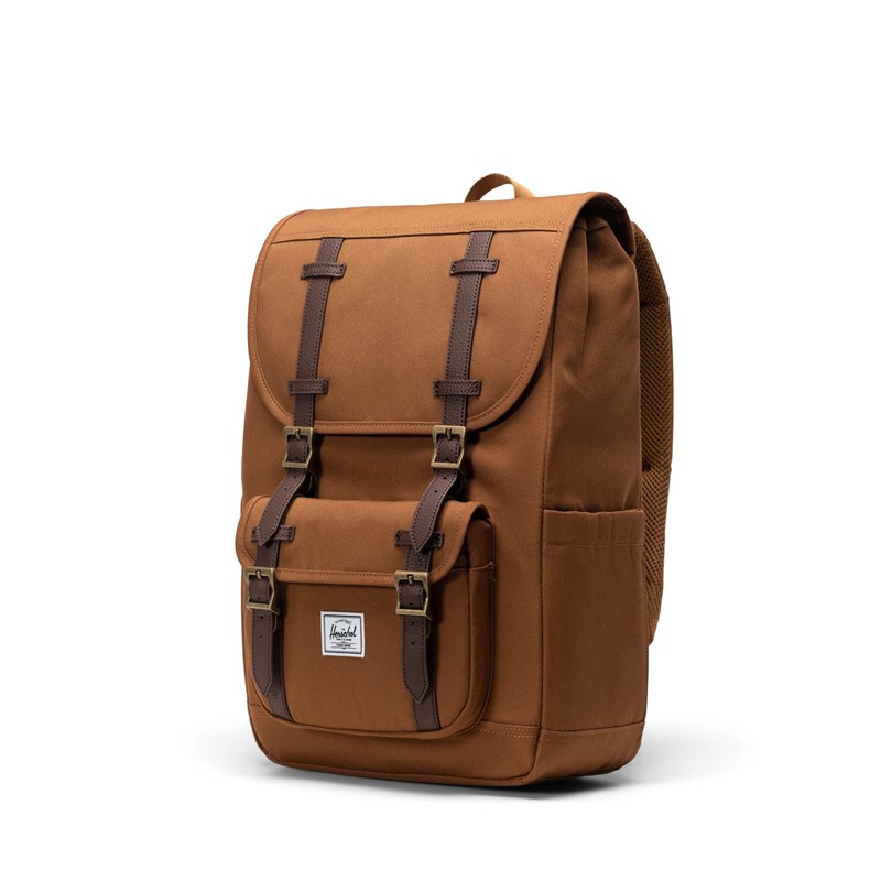 Herschel Rygsæk Little America Mid Orange brun 2