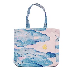 Maanesten Totebag Canvas Moonshine Blå