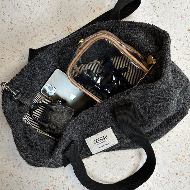 Conmé Shopper Wooly M. Grå 2