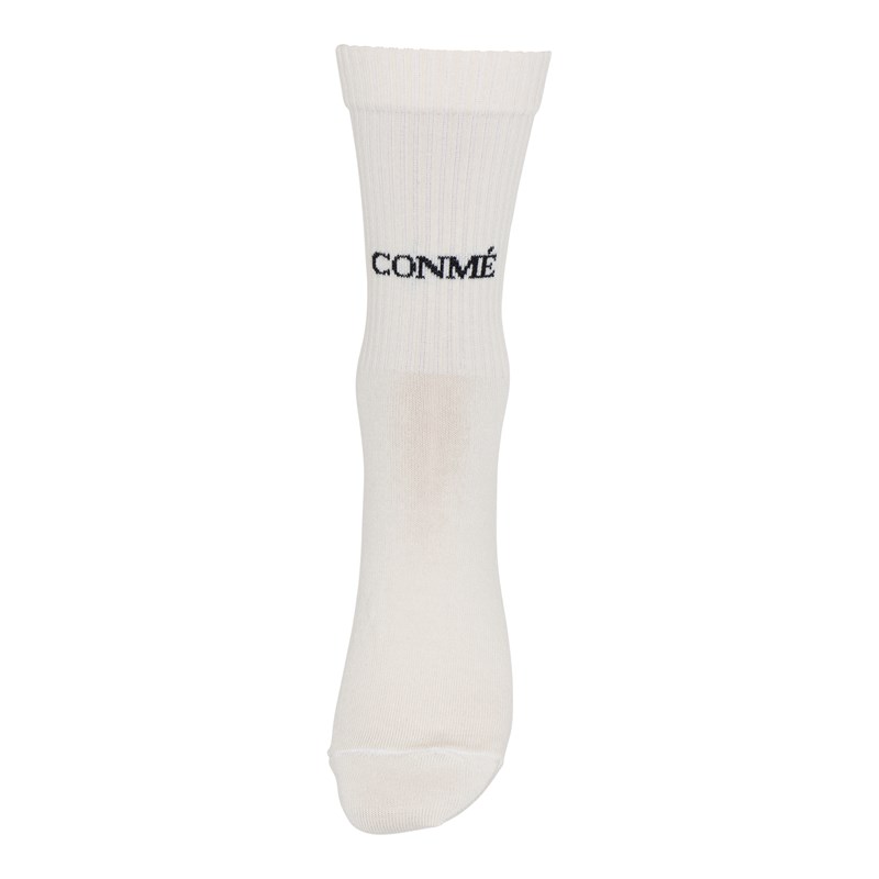 Conmé Strumpor Tennis Logo Naturvit 37-39 2