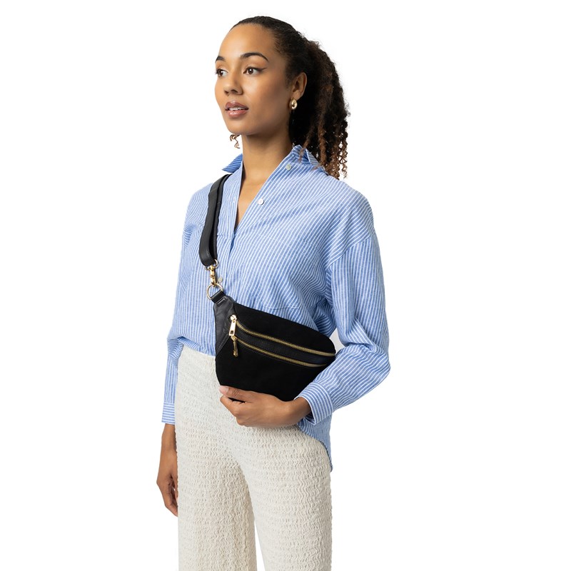 RE:DESIGNED Bæltetaske Lima Bumbag Sort 2