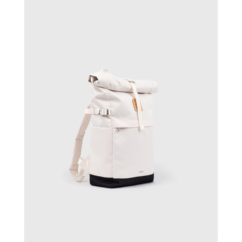 Sandqvist Ryggsäck Icon Rolltop M Beige 14" 2