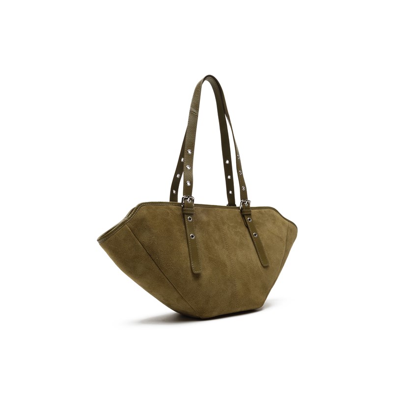 Núnoo Axelväska Nora Small Oliv Grön 2