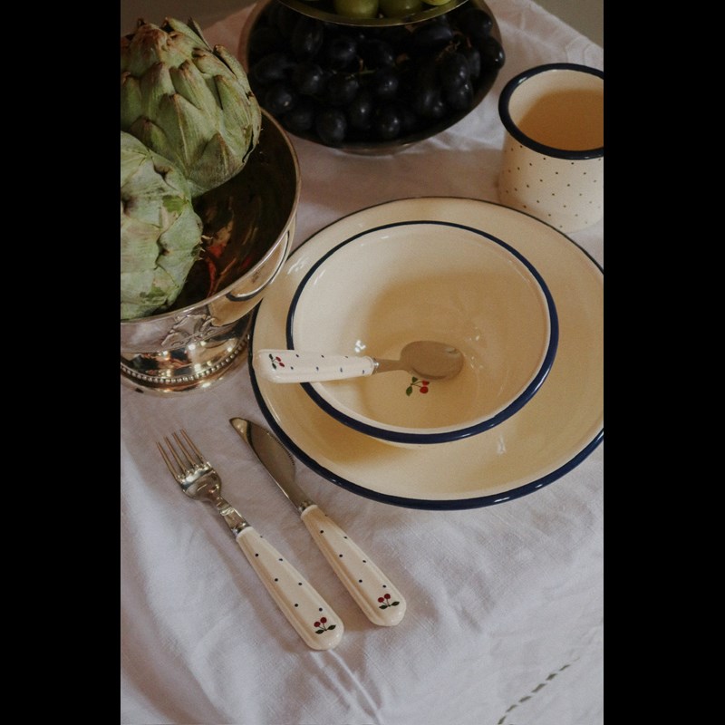 Konges Sløjd Bestiksæt Sort/Beige 4