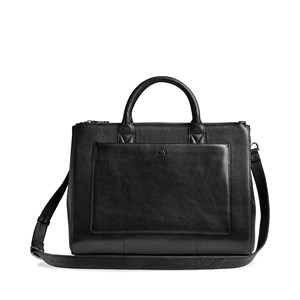 Markberg Datorväska  Viviane Grain 15" Svart