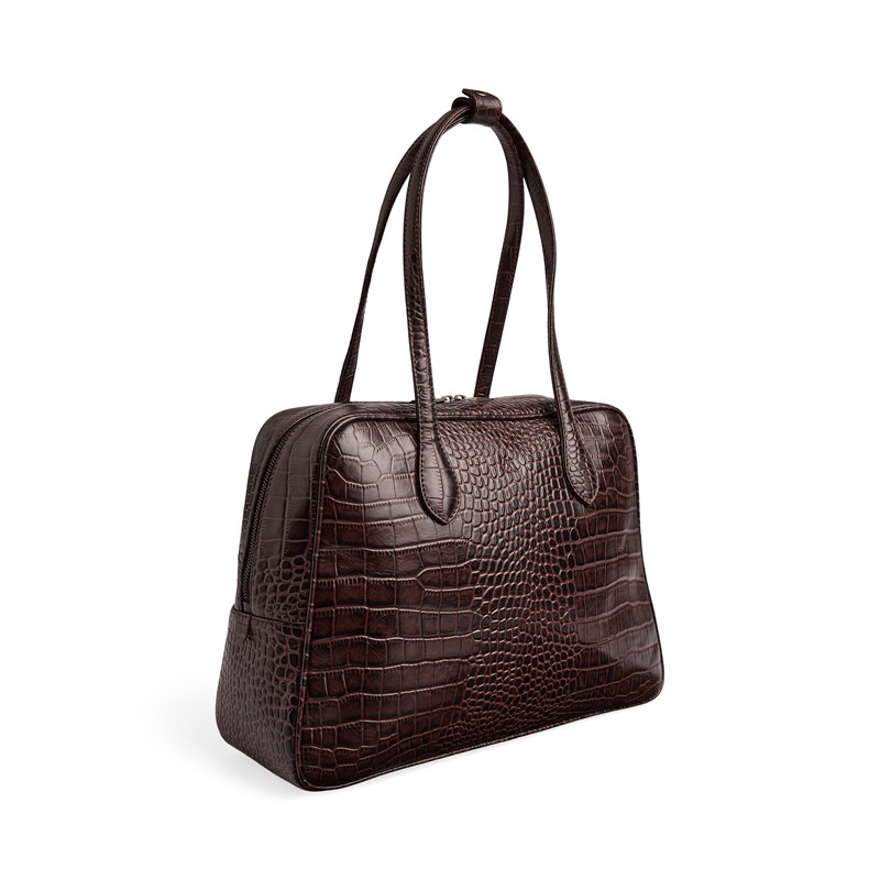 MARKBERG Computertaske ElaraMBG Croco Brown Croco 14" 3