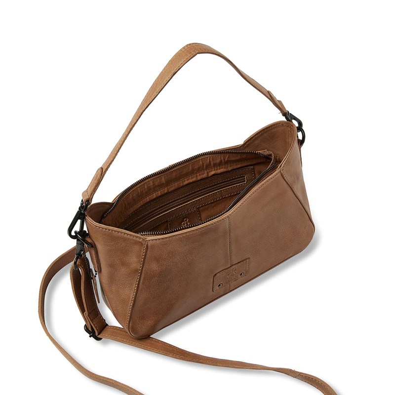 dR Amsterdam Skuldertaske Brun/Beige 3