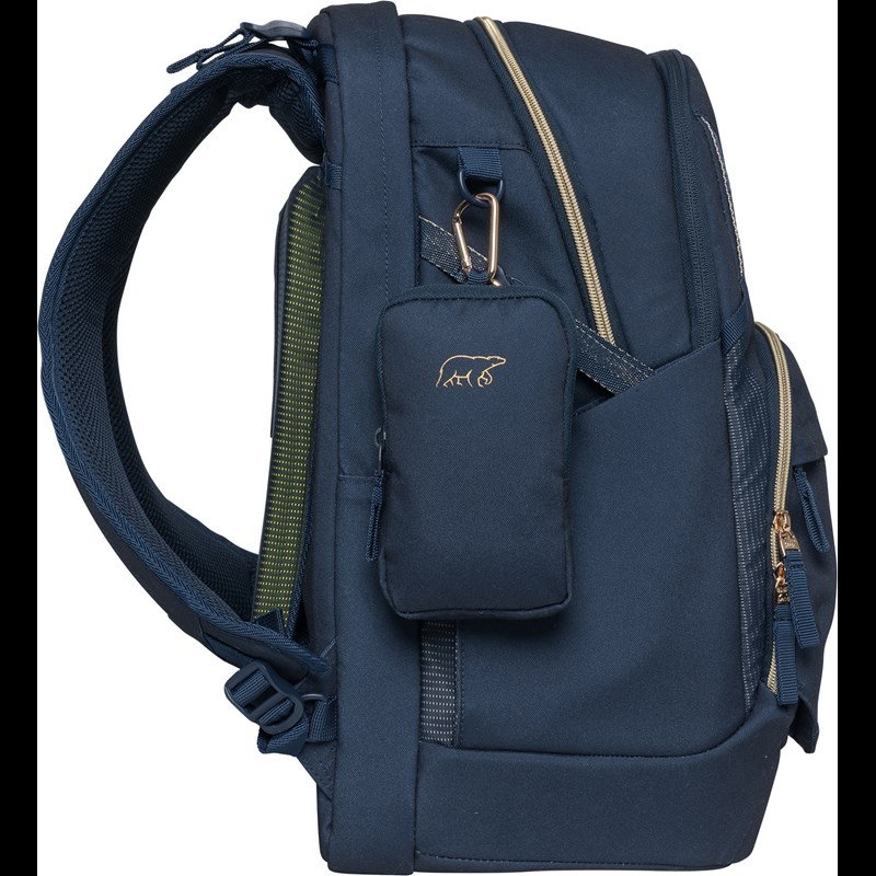 Beckmann Skolväska Sport Air Blue G. Marinblå/Guld 2