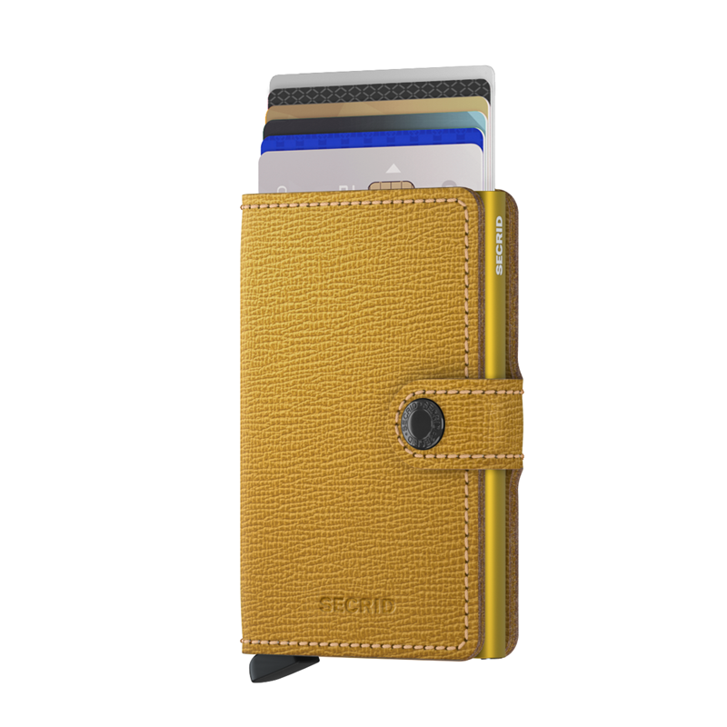 Secrid Korthållare Mini wallet Gul/Gul 2