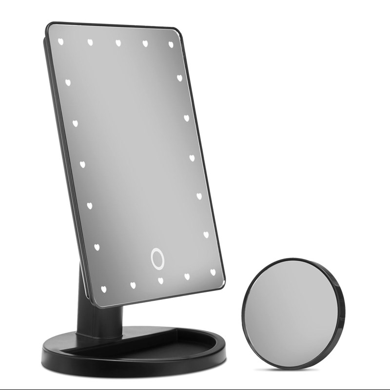 Gillian Jones Bordspejl Led Sort 1