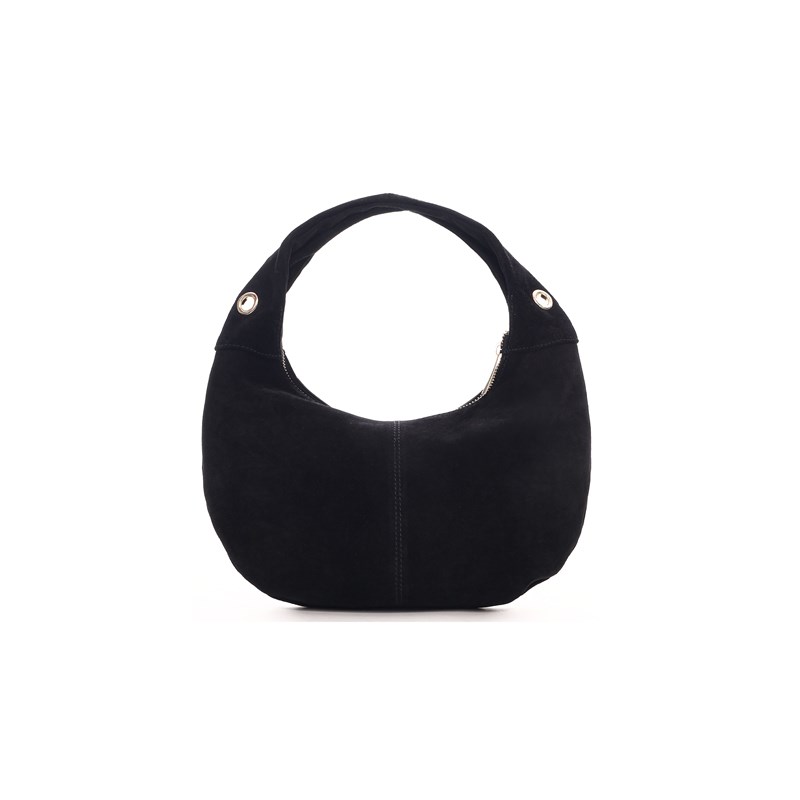 Núnoo Skuldertaske Mini Gabi Suede  Sort 4
