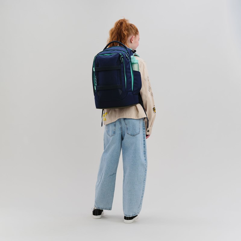 Satch Skoletaske Pack Ocean Mint Mint 2