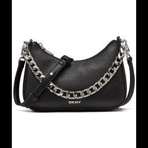 DKNY Skuldertaske Jenna Sort/sølv