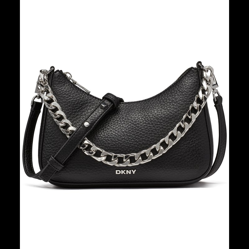 DKNY Axelväska Jenna Svart/Silver 1
