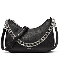 DKNY Axelväska Jenna Svart/Silver 1