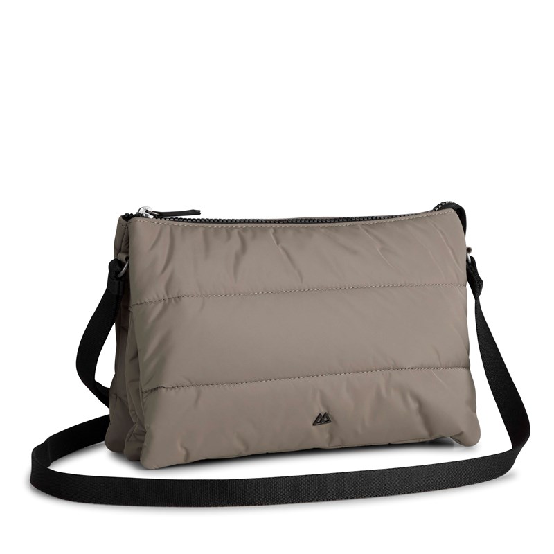 MARKBERG Crossbody Enea Recycled Taupe/Svart 7