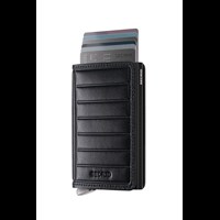 Secrid Slimwallet Emboss Lines Svart 1