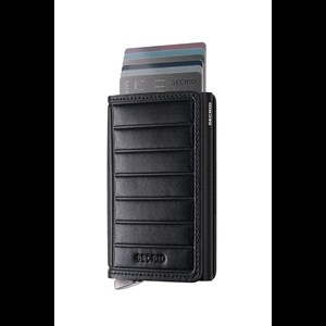 Secrid Slimwallet Emboss Lines Svart