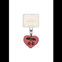 Konges Sløjd Nøglering med Perler Rød 1