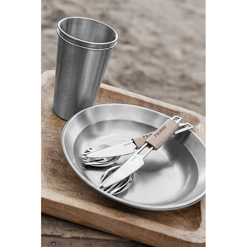 Primus Bestiksæt CampFire Cutlery Set Sølv 4