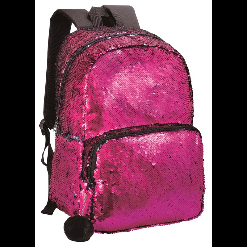 Yougo Rygsæk Paillet Fuchsia 2