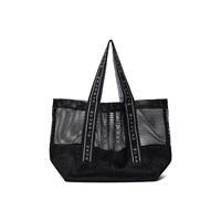 BLANCHE Tote Logo Sort m/hvide bogstaver 1