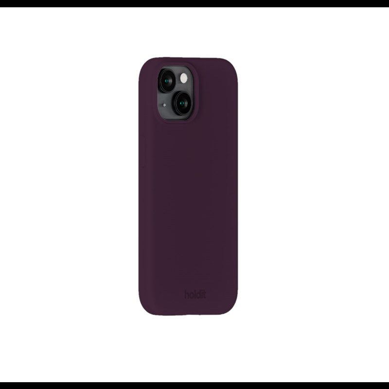 Holdit Mobilcover Deep Plum Blomme Iphone 15 2