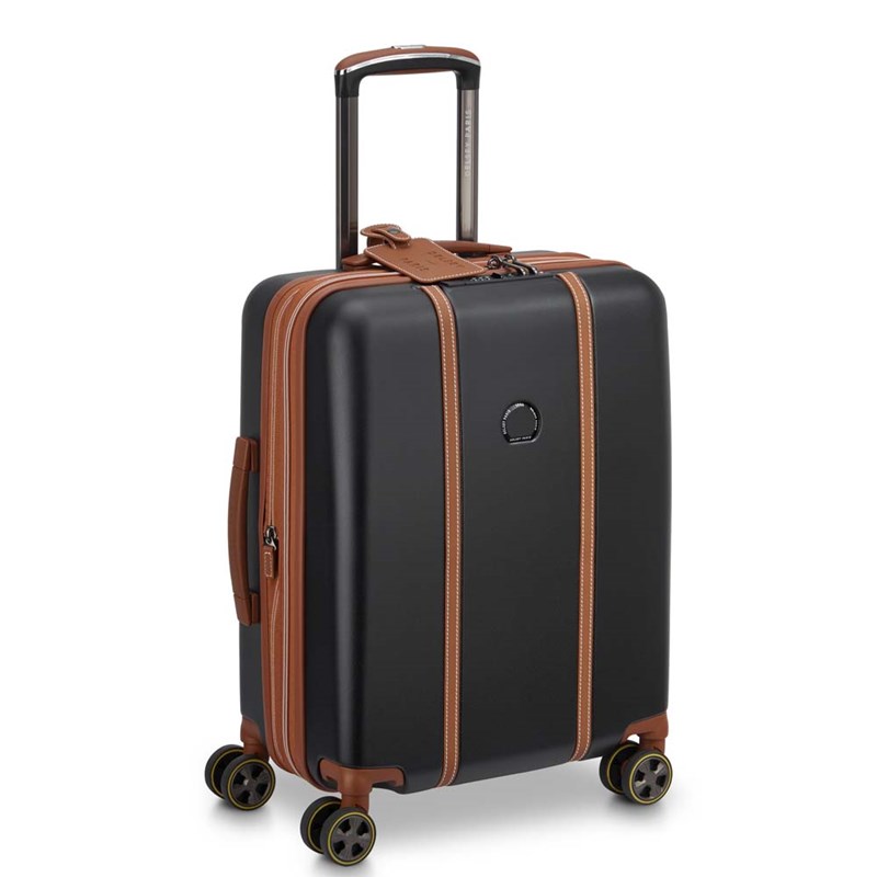 Delsey Kuffert Cadence Sort/Brun 55 Cm 2