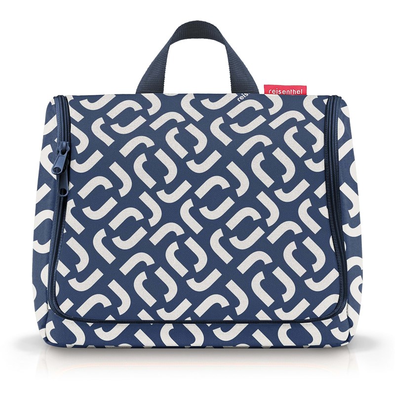 Reisenthel Toilettaske Toiletbag XL Blå/hvid 2