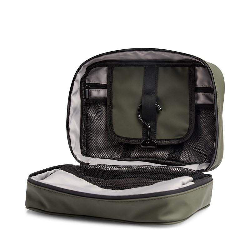 Tyler & Co Toilettaske Lagos med ophæng Oliven Grøn 8