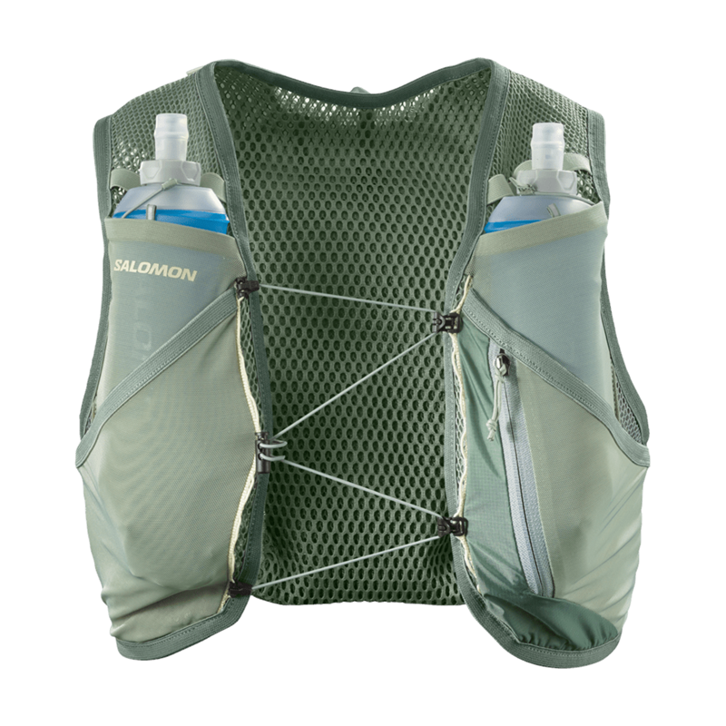 Salomon Løbevest Active Skin 4 L. Grøn Str L 3